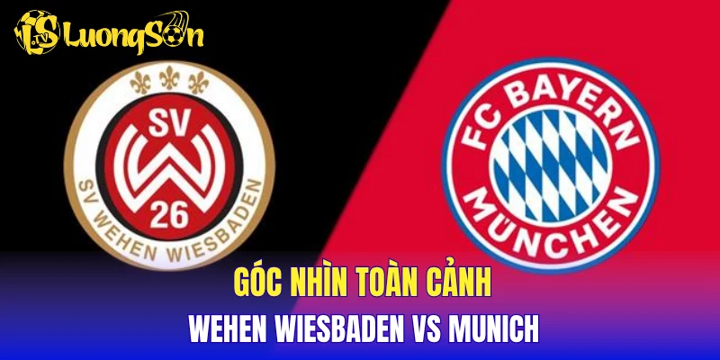 Góc nhìn toàn cảnh Wehen Wiesbaden vs Munich